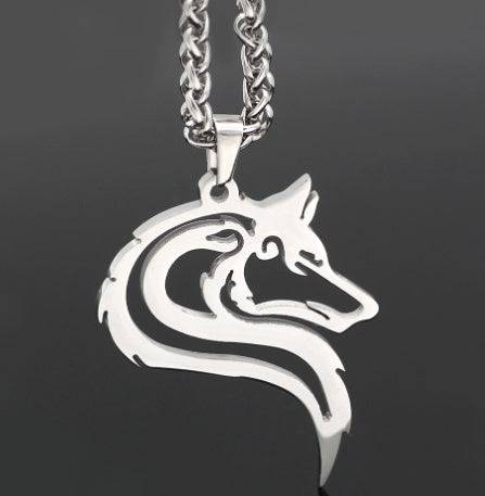 Asgard Crafted Circular Horn Rune Pendant Chain [product_type] Dan Paige Digital dvn6ke-1j.myshopify.com Grey Wolf Grey Wolf  