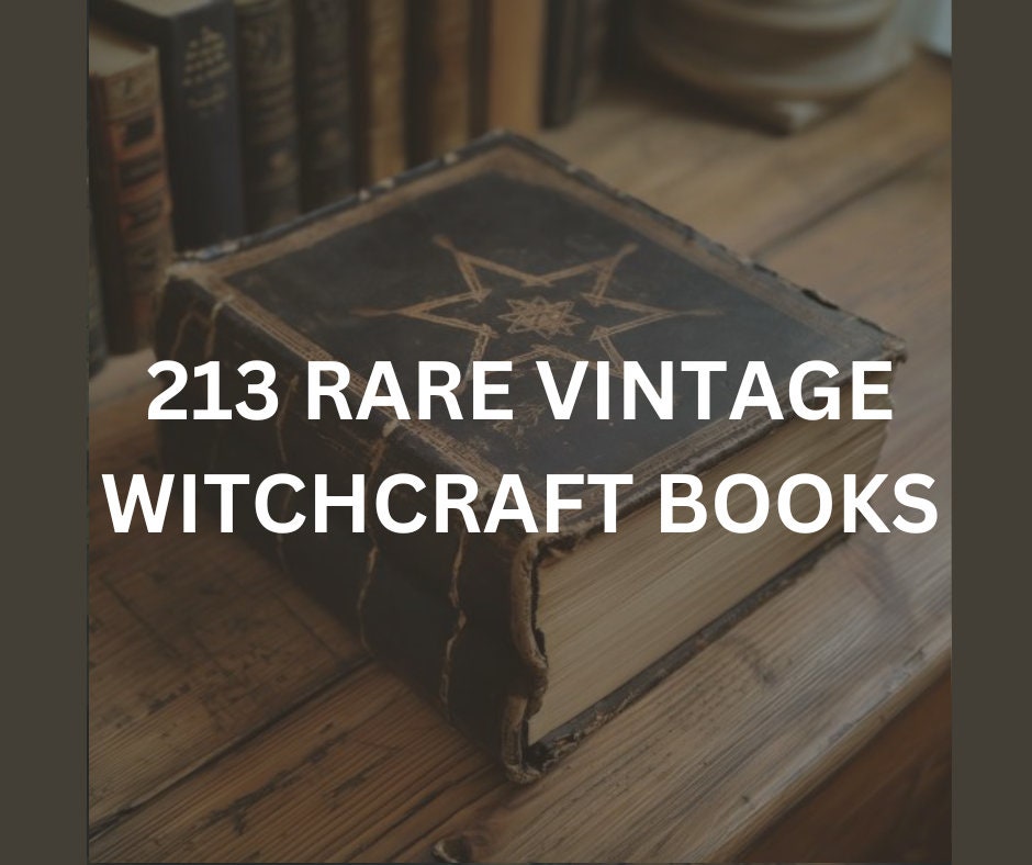 213 RARE VINTAGE BOOKS Witchcraft Wicca Magic Pagan Spells Witches Occult Wiccan Rituals Potion Spiritual Instant Download ebook [product_type] My Store dvn6ke-1j.myshopify.com 