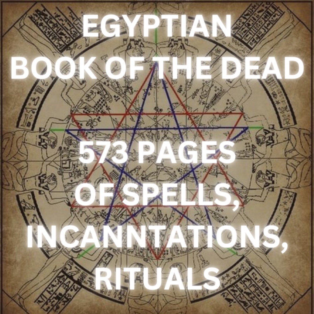 BOOK of the DEAD: Ancient Egyptian spells and instructions for the afterlife - Spells, incantations, rituals, 573 page eBook [product_type] My Store dvn6ke-1j.myshopify.com 