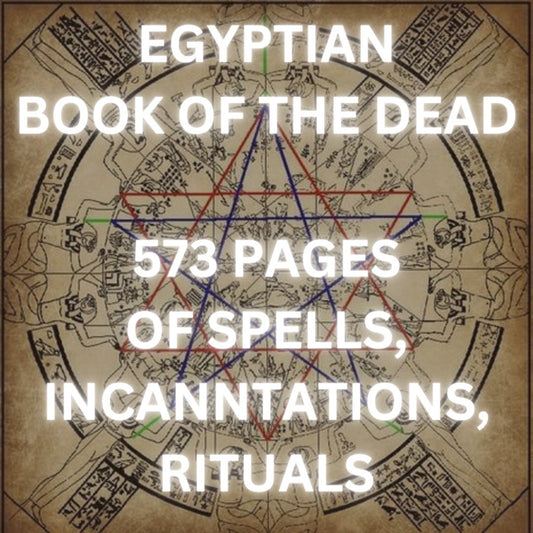 BOOK of the DEAD: Ancient Egyptian spells and instructions for the afterlife - Spells, incantations, rituals, 573 page eBook [product_type] My Store dvn6ke-1j.myshopify.com 