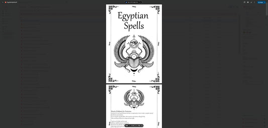 Egyptian Spells