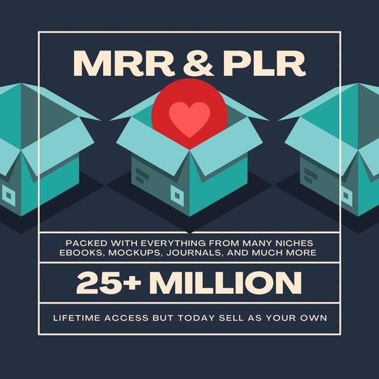 25+ MILLION PLR PACKAGE