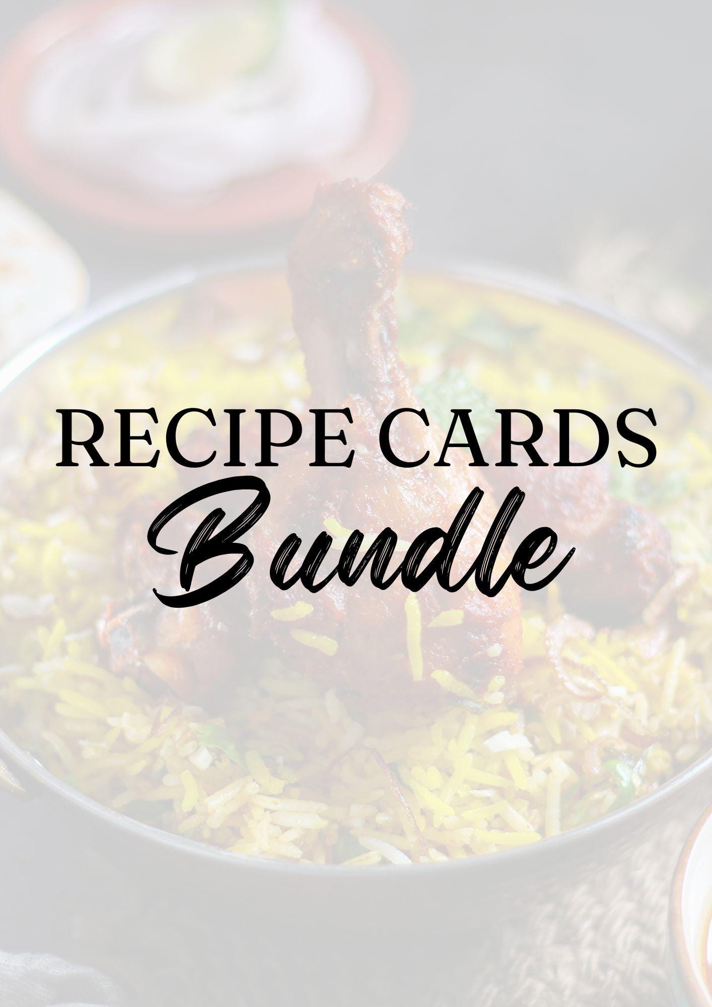 Recipe Card Bundle Digital Download [product_type] My Store dvn6ke-1j.myshopify.com 