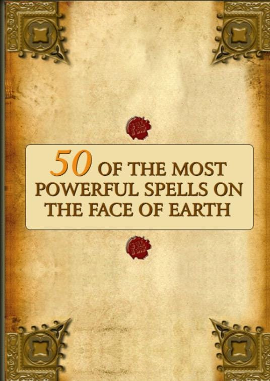 50 of the Most Powerful Spells on Earth | Digital Spellbook | Instant Download [product_type] My Store dvn6ke-1j.myshopify.com 